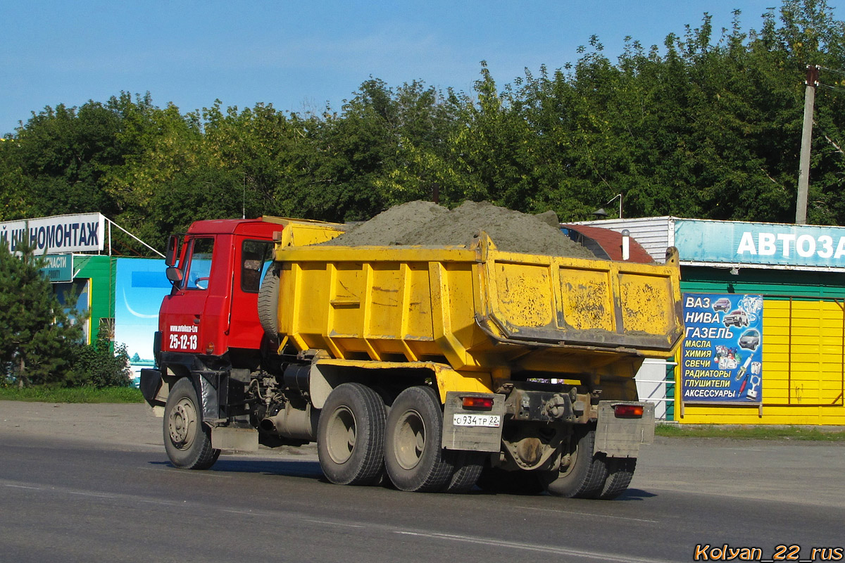 Алтайский край, № О 934 ТР 22 — Tatra 815-2 S1 A