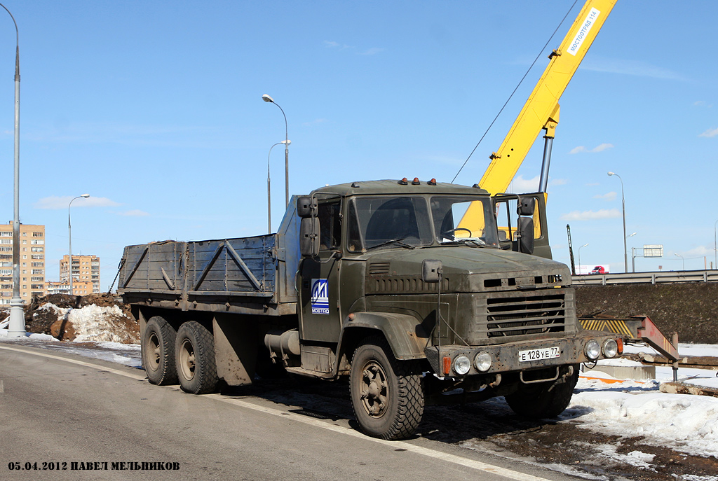 Москва, № Е 128 УЕ 77 — КрАЗ-250