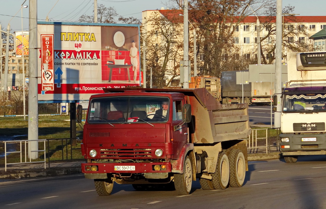 Львовская область, № ВС 5047 СІ — КамАЗ-55111 (общая модель)