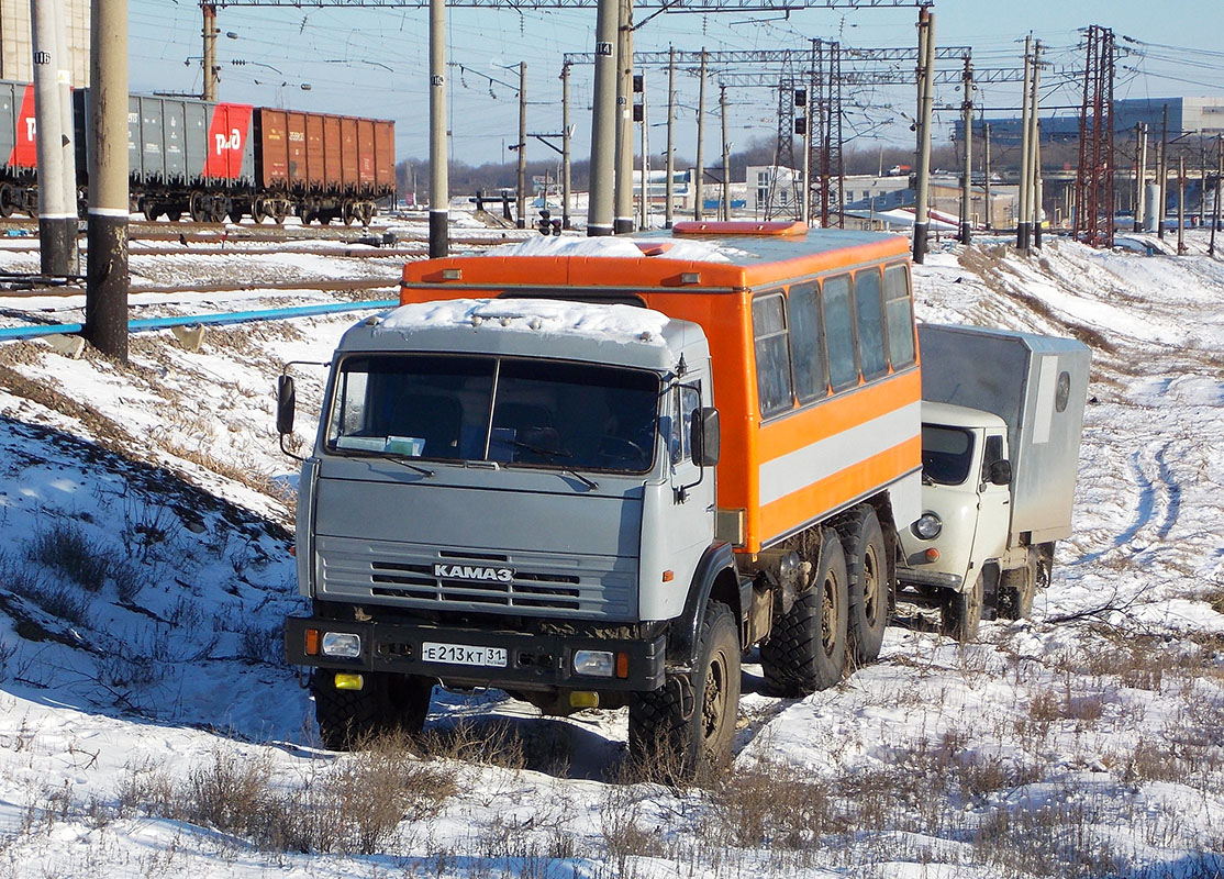 Белгородская область, № Е 213 КТ 31 — КамАЗ-43114-02 [43114C]