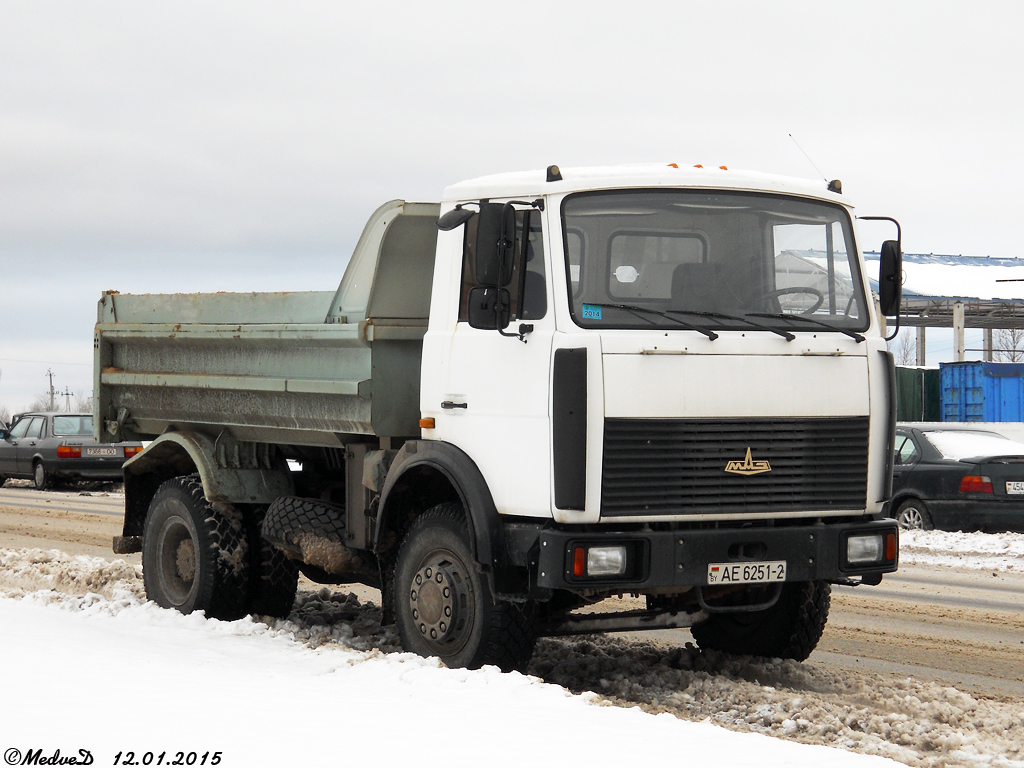 Витебская область, № АЕ 6251-2 — МАЗ-5551A2