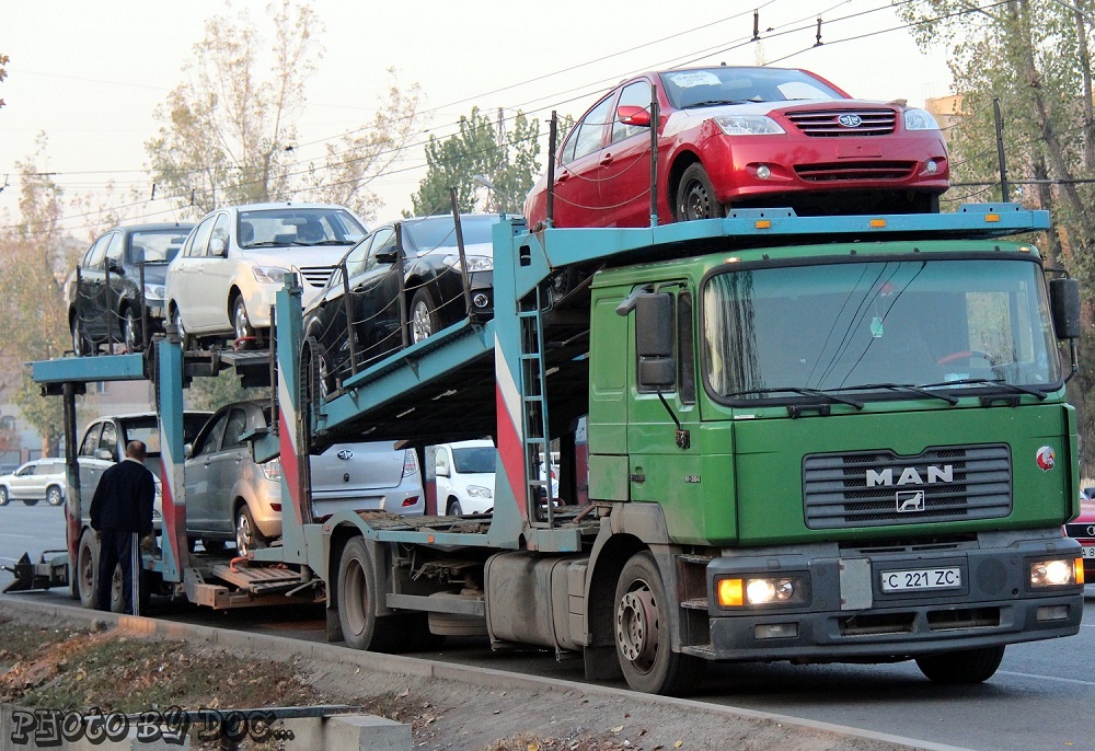 Акмолинская область, № C 221 ZC — MAN F2000 (общая модель)