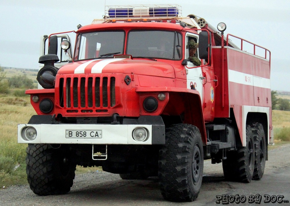 Алматинская область, № B 858 CA — Урал-4320-40