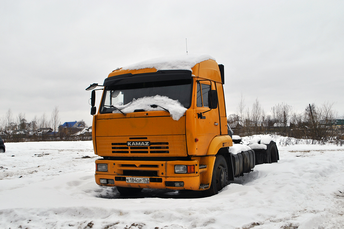 Нижегородская область, № К 184 ОР 152 — КамАЗ-5460-63