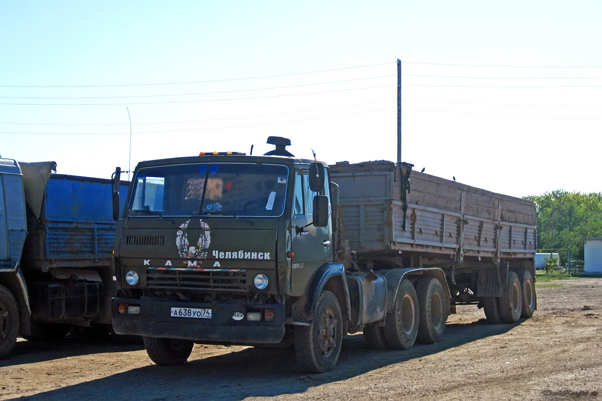 Челябинская область, № А 638 УО 74 — КамАЗ-5410