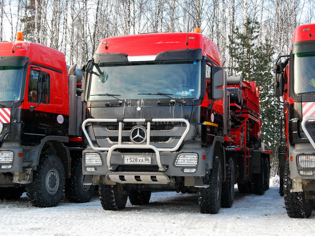 Ханты-Мансийский автоном.округ, № Т 528 ХА 86 — Mercedes-Benz Actros ('2009) 4141