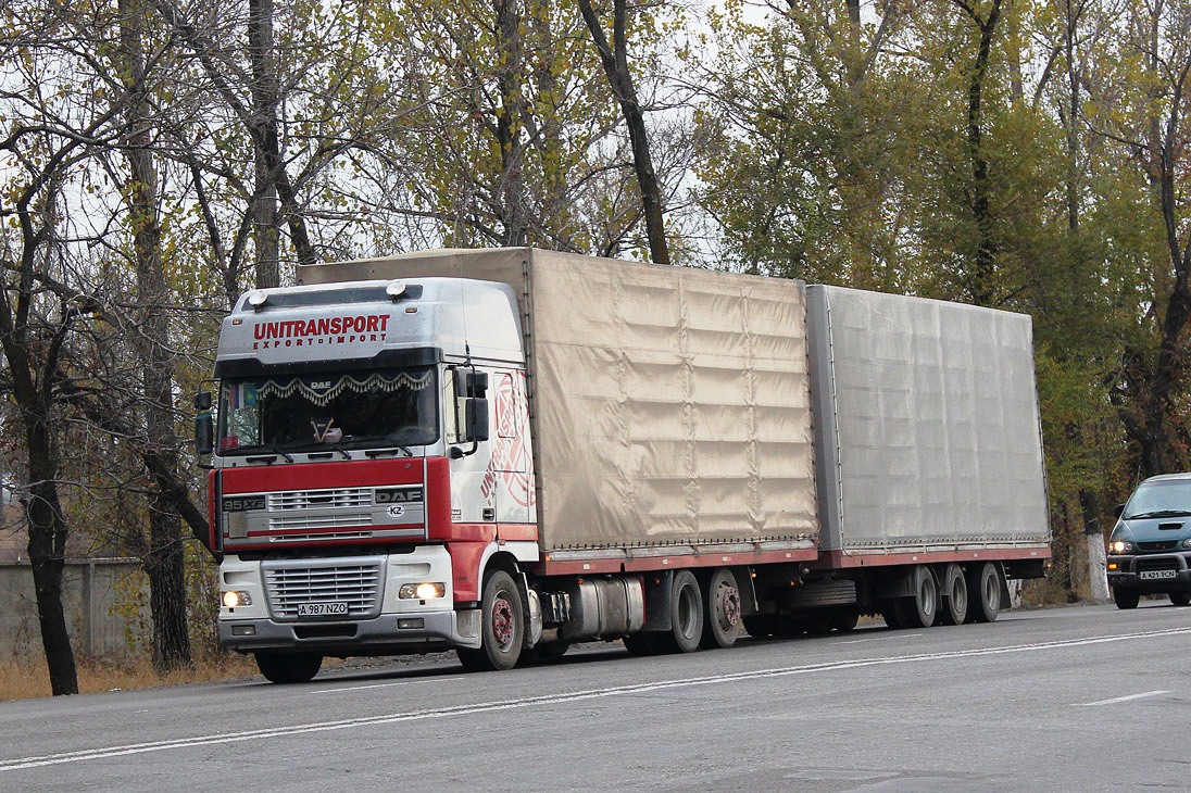 Алматы, № A 987 NZO — DAF 95XF FAR