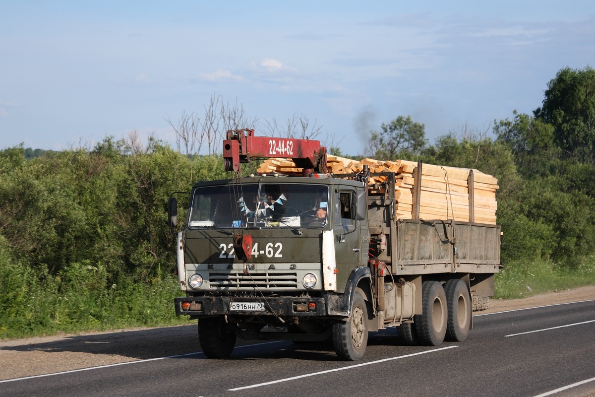 Томская область, № О 916 НН 70 — КамАЗ-53212