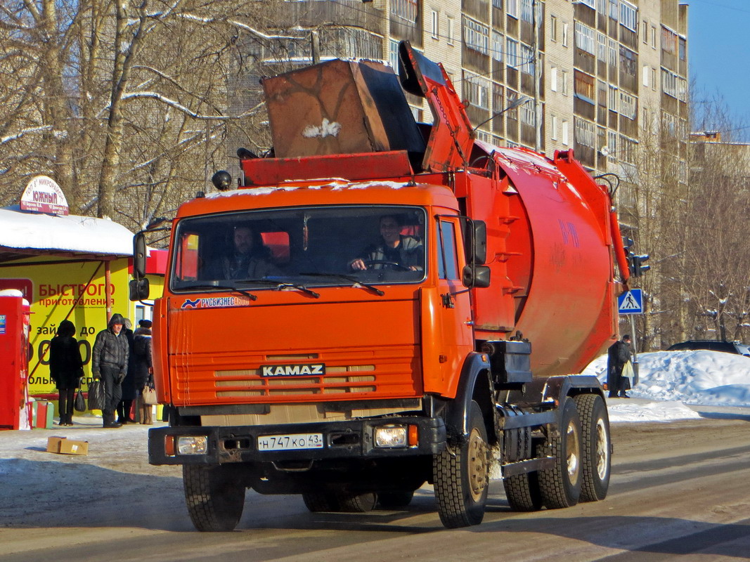 Кировская область, № Н 747 КО 43 — КамАЗ-65115-62