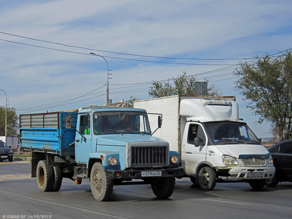 Волгоградская область, № Р 579 ЕК 34 — ГАЗ-33072