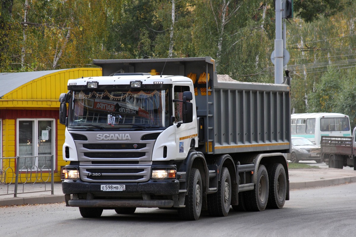 Томская область, № Е 598 МВ 70 — Scania ('2011) P380