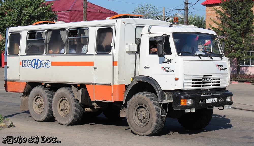 Восточно-Казахстанская область, № F 125 PO — КамАЗ-43114-15 [43114R]