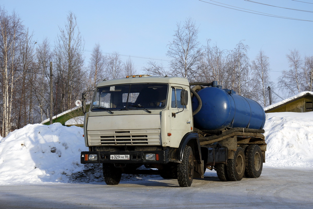 Ханты-Мансийский автоном.округ, № В 329 УК 86 — КамАЗ-5320