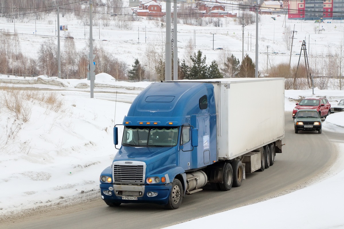 Омская область, № Р 792 РР 55 — Freightliner Century Class