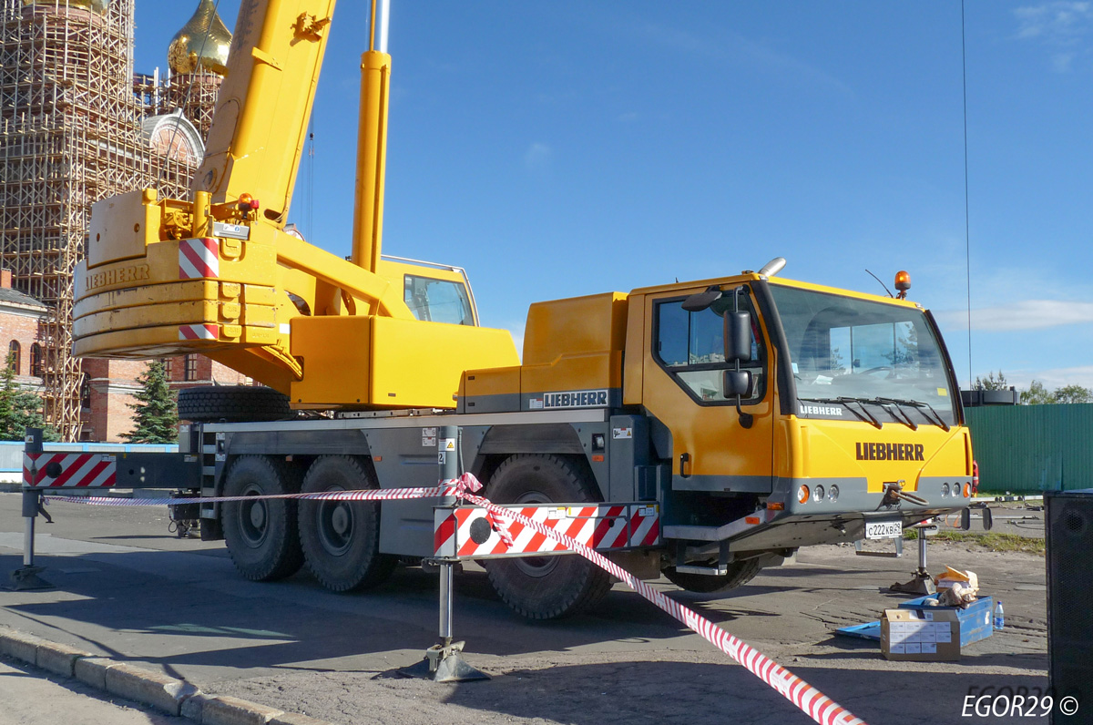 Архангельская область, № С 222 КВ 29 — Liebherr (общая модель)