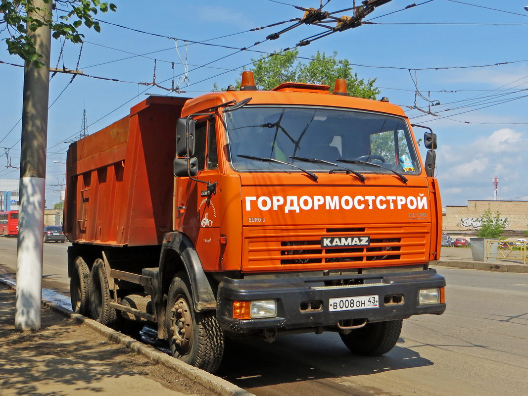 Кировская область, № В 008 ОН 43 — КамАЗ-65115-D3(97)