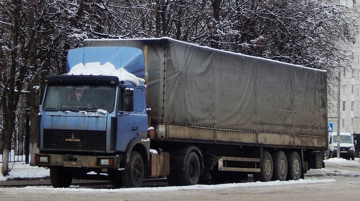 Орловская область, № С 775 КВ 57 — МАЗ-54329