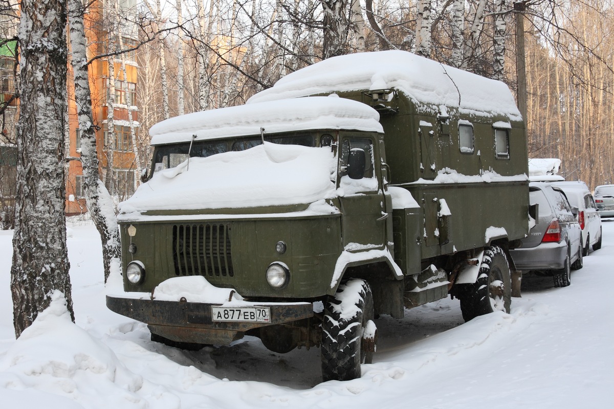 Томская область, № А 877 ЕВ 70 — ГАЗ-66 (общая модель)