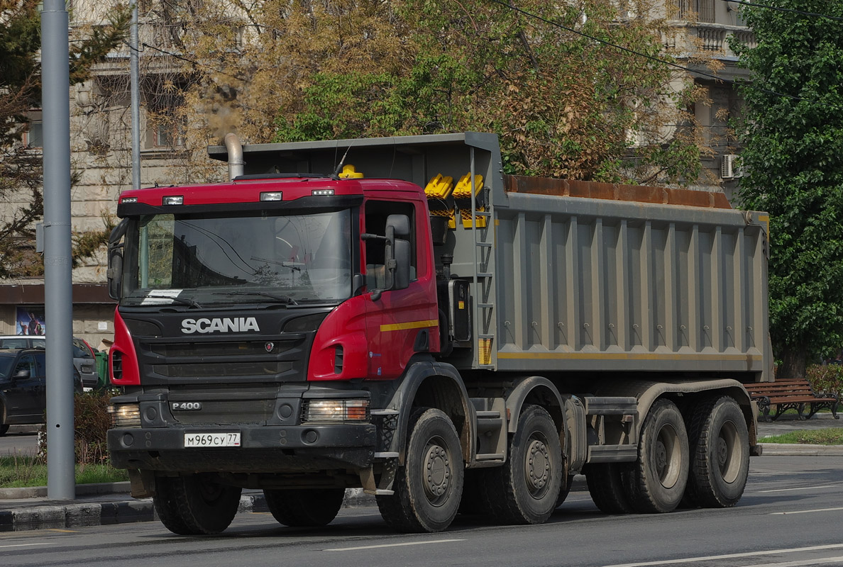 Москва, № М 969 СУ 77 — Scania ('2011) P400