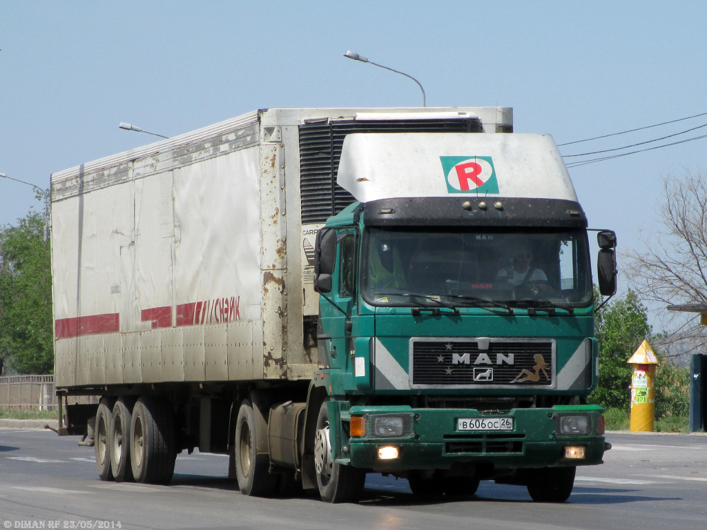 Ставропольский край, № В 606 ОС 26 — MAN F90 19.372