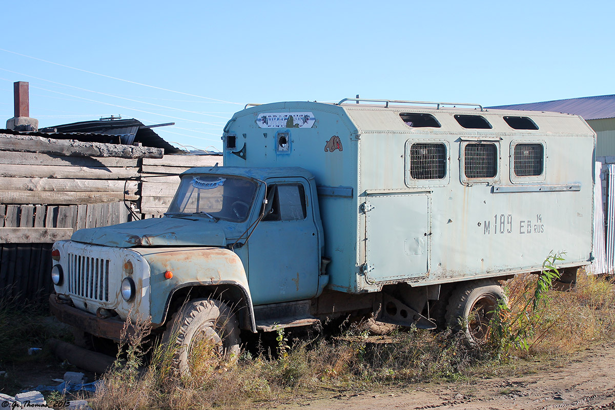 Саха (Якутия), № М 189 ЕВ 14 — ГАЗ-53-12