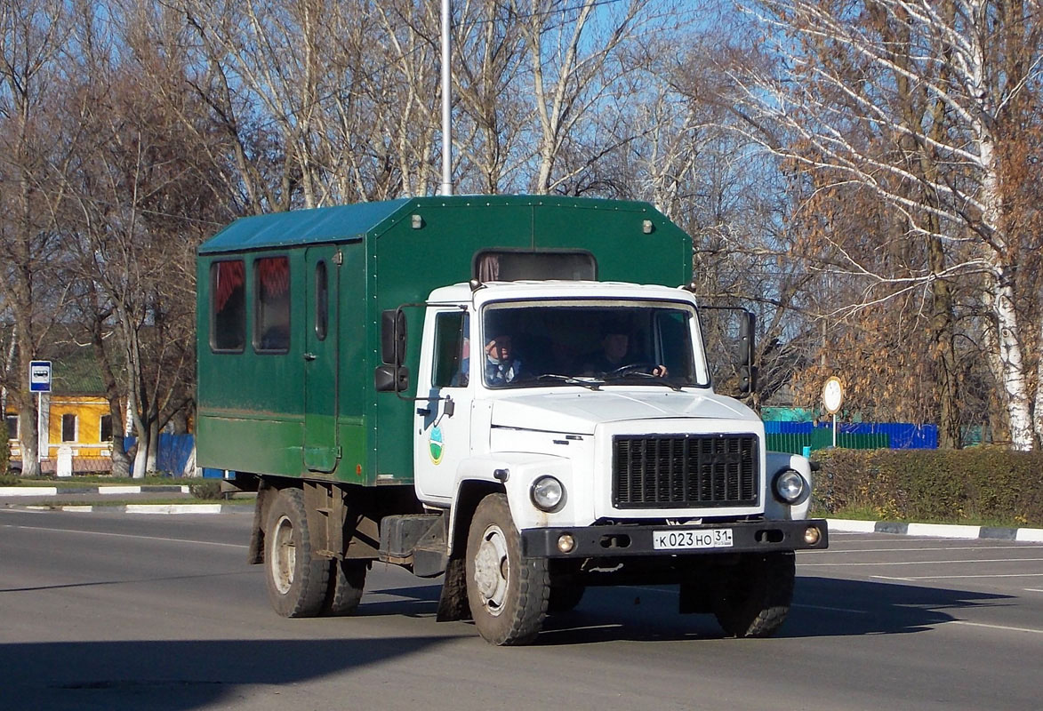 Белгородская область, № К 023 НО 31 — ГАЗ-3309