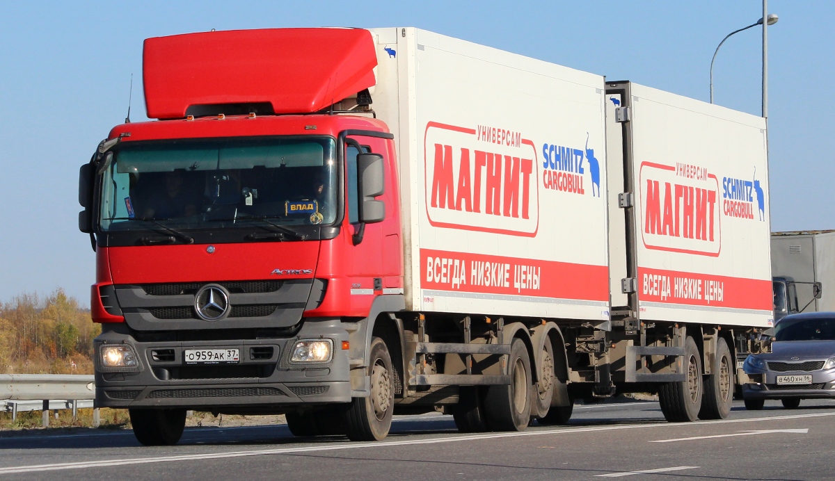 Ивановская область, № О 959 АК 37 — Mercedes-Benz Actros ('2009) 2536