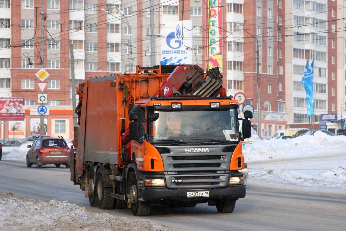 Томская область, № С 483 УА 70 — Scania ('2004) P380