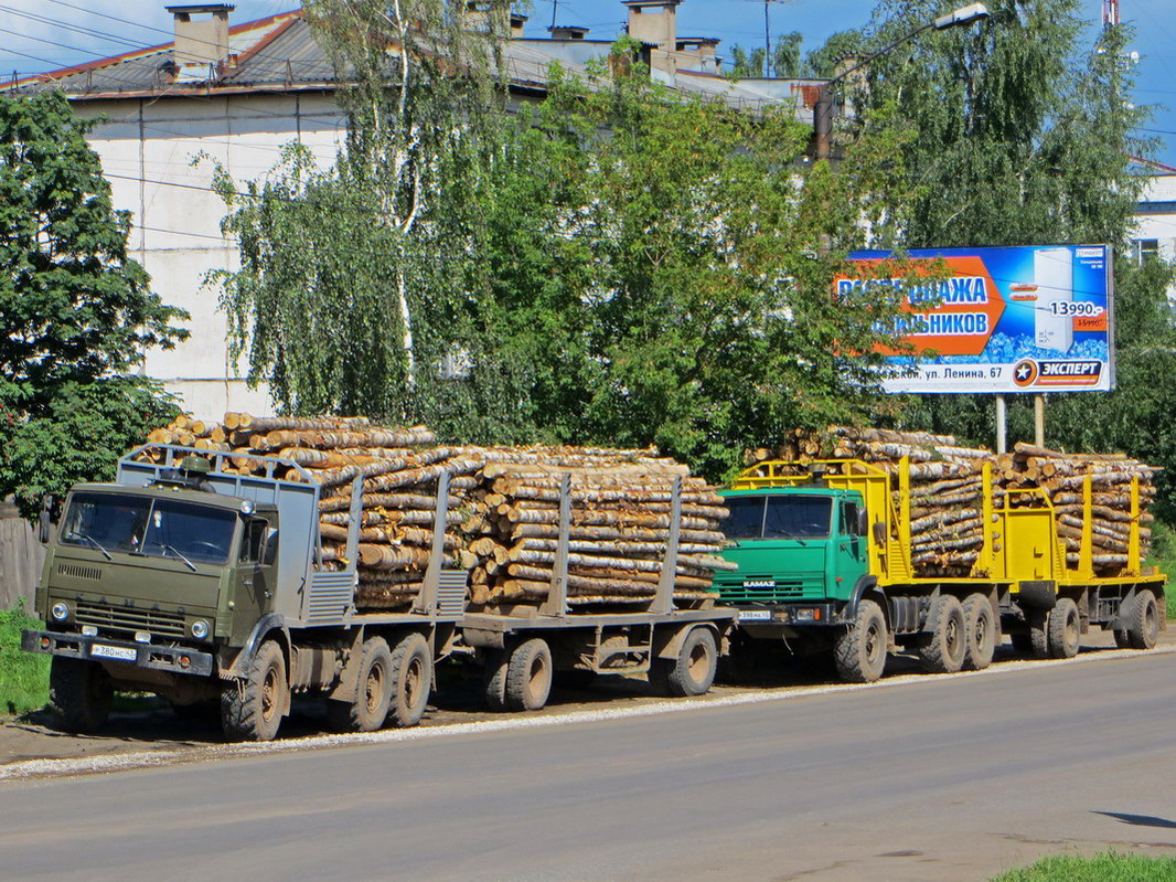 Кировская область, № Р 380 НС 43 — КамАЗ-4310