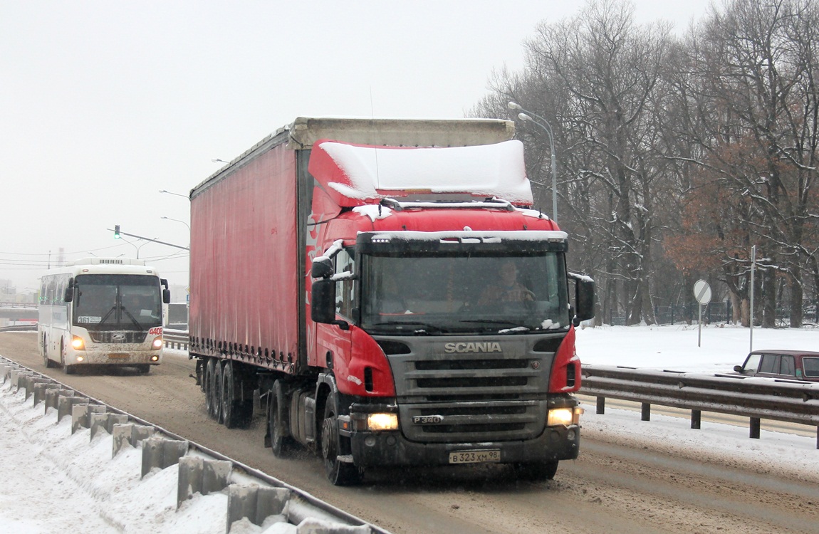 Санкт-Петербург, № В 323 ХМ 98 — Scania ('2004) P340