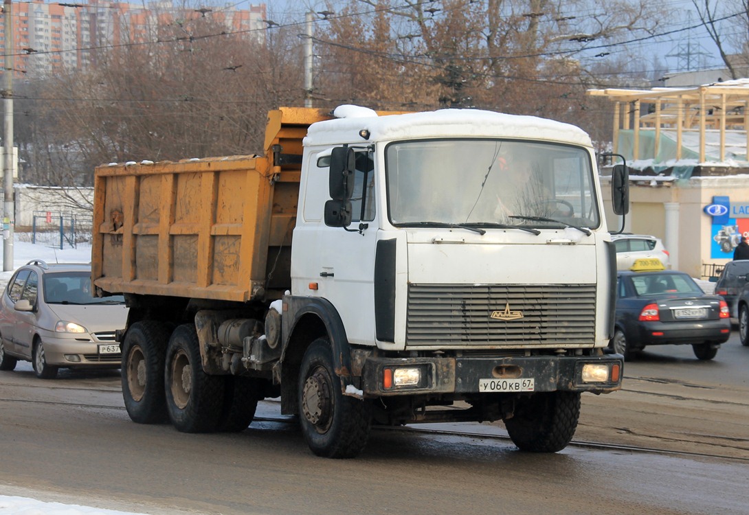 Смоленская область, № У 060 КВ 67 — МАЗ-5516 (общая модель)