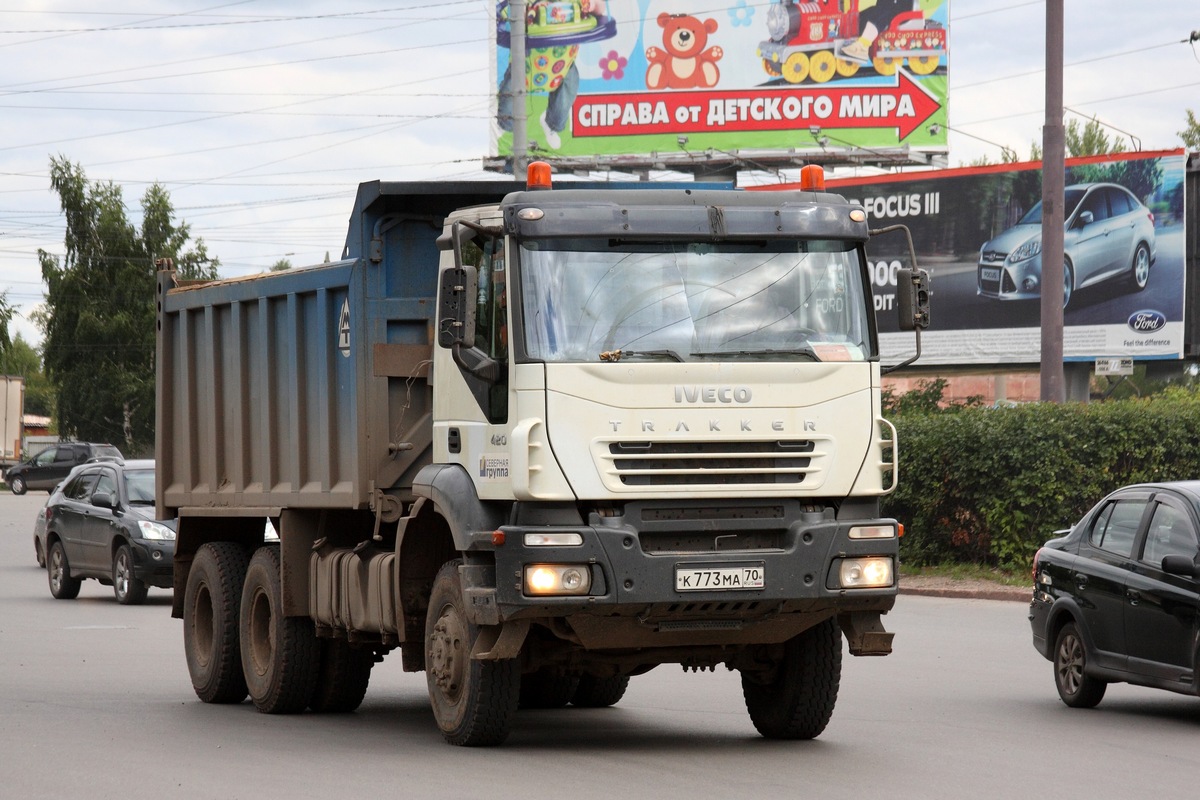 Томская область, № К 773 МА 70 — IVECO Trakker ('2004)