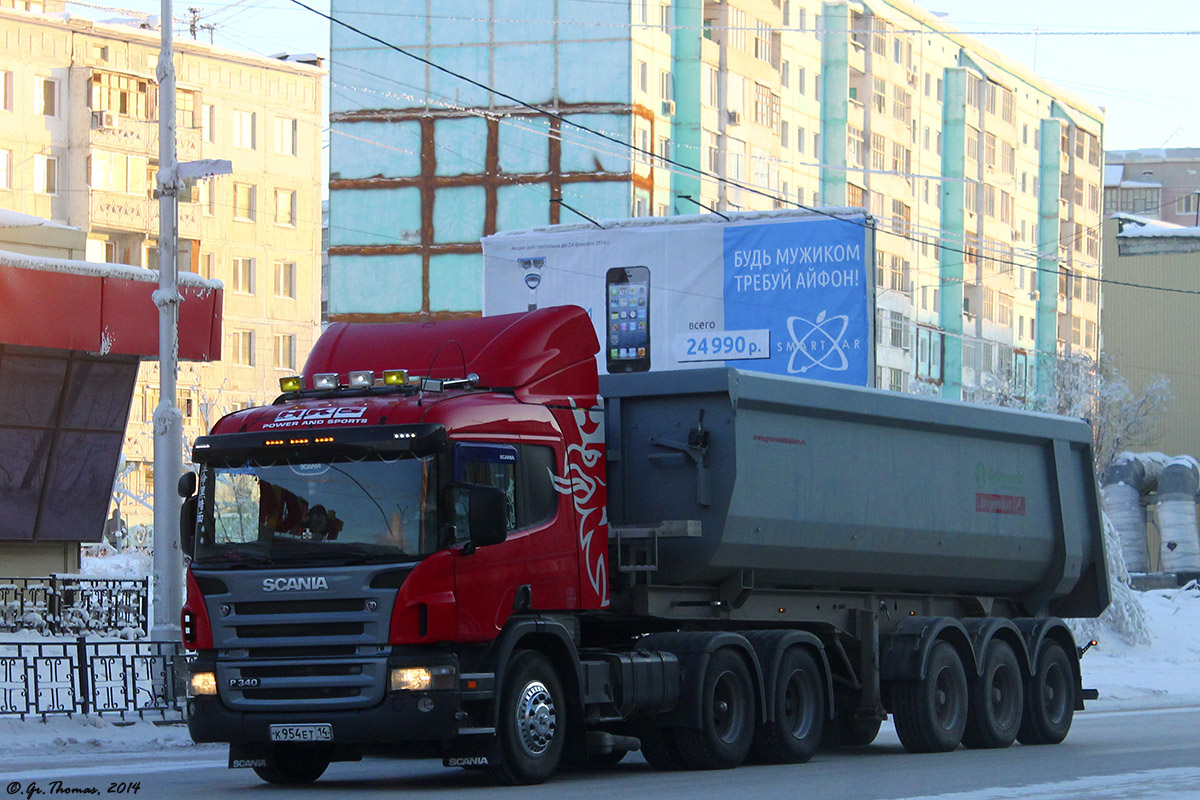 Саха (Якутия), № К 954 ЕТ 14 — Scania ('2004) P340