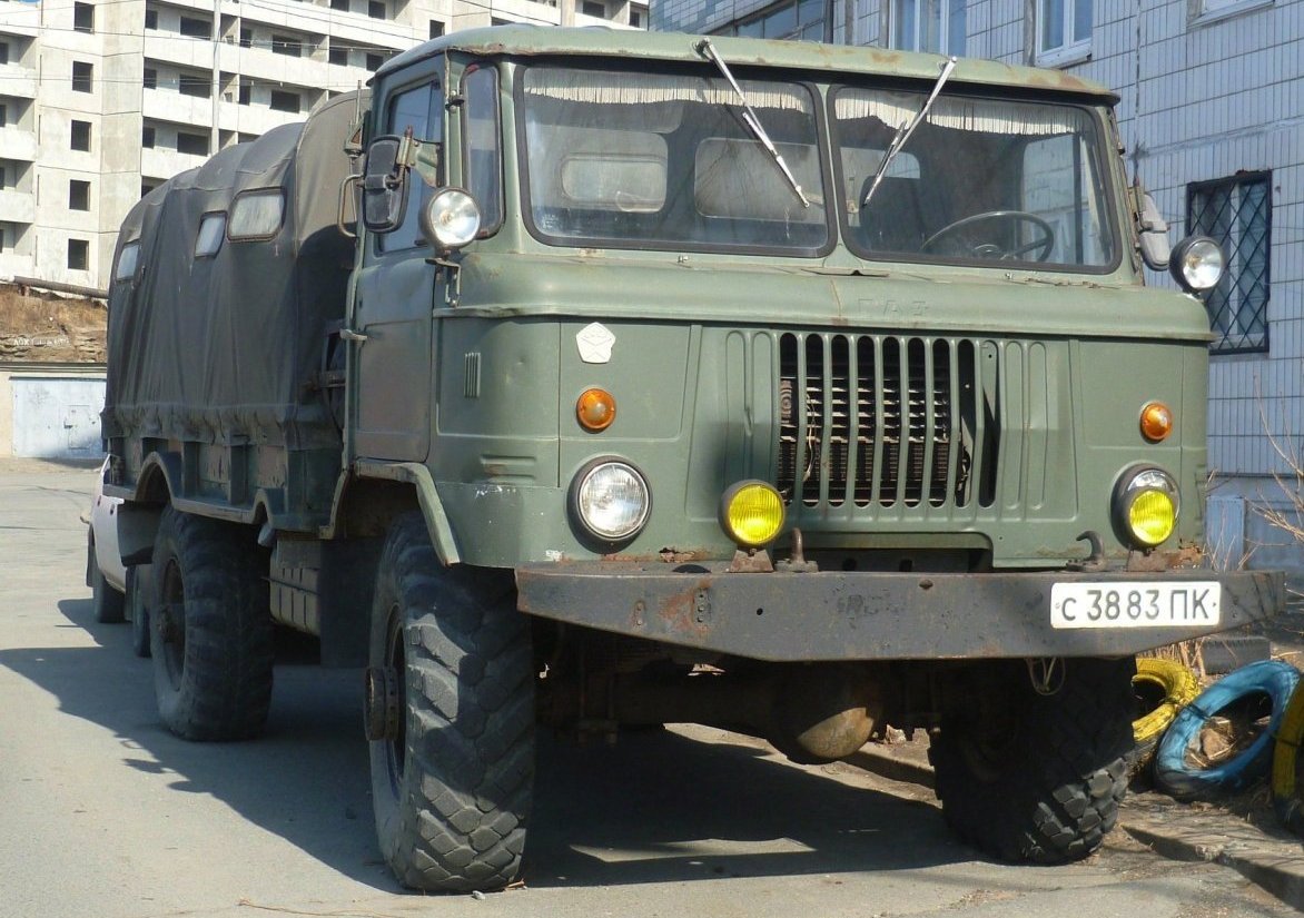 Приморский край, № С 3883 ПК — ГАЗ-66-01; Приморский край — Автомобили с советскими номерами