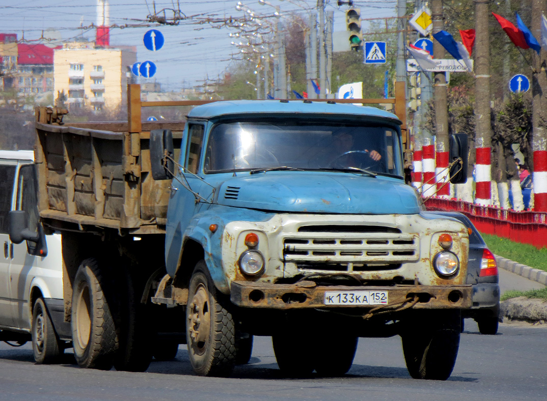 Нижегородская область, № К 133 КА 152 — ЗИЛ-495710