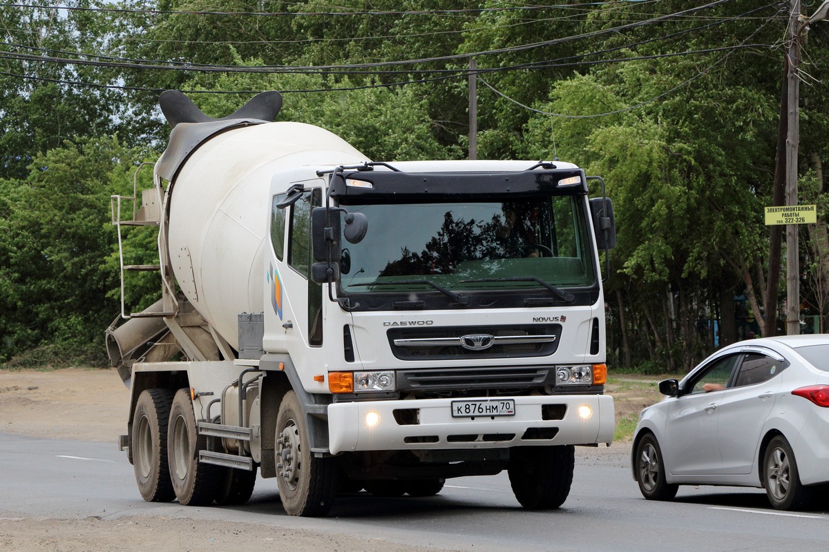 Томская область, № К 876 НМ 70 — Daewoo Novus