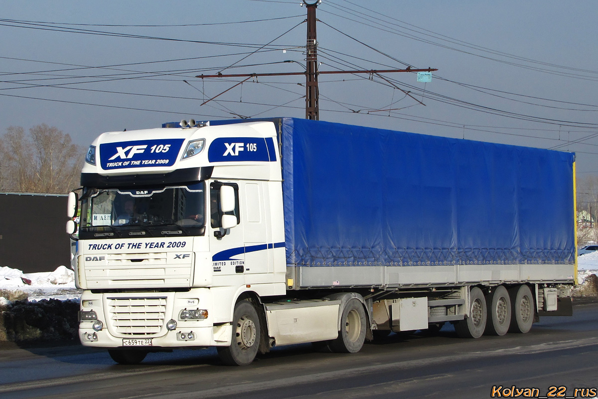 Алтайский край, № С 659 ТЕ 22 — DAF XF105 FT