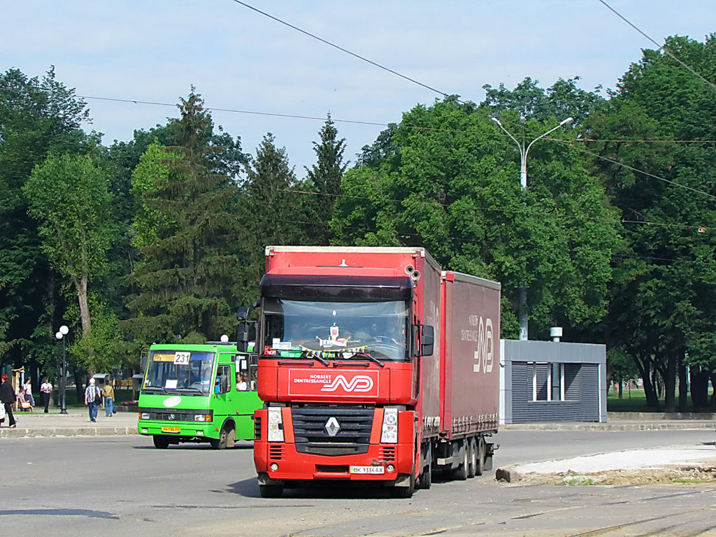 Ровненская область, № ВК 9334 АХ — Renault Magnum E-Tech ('2001)