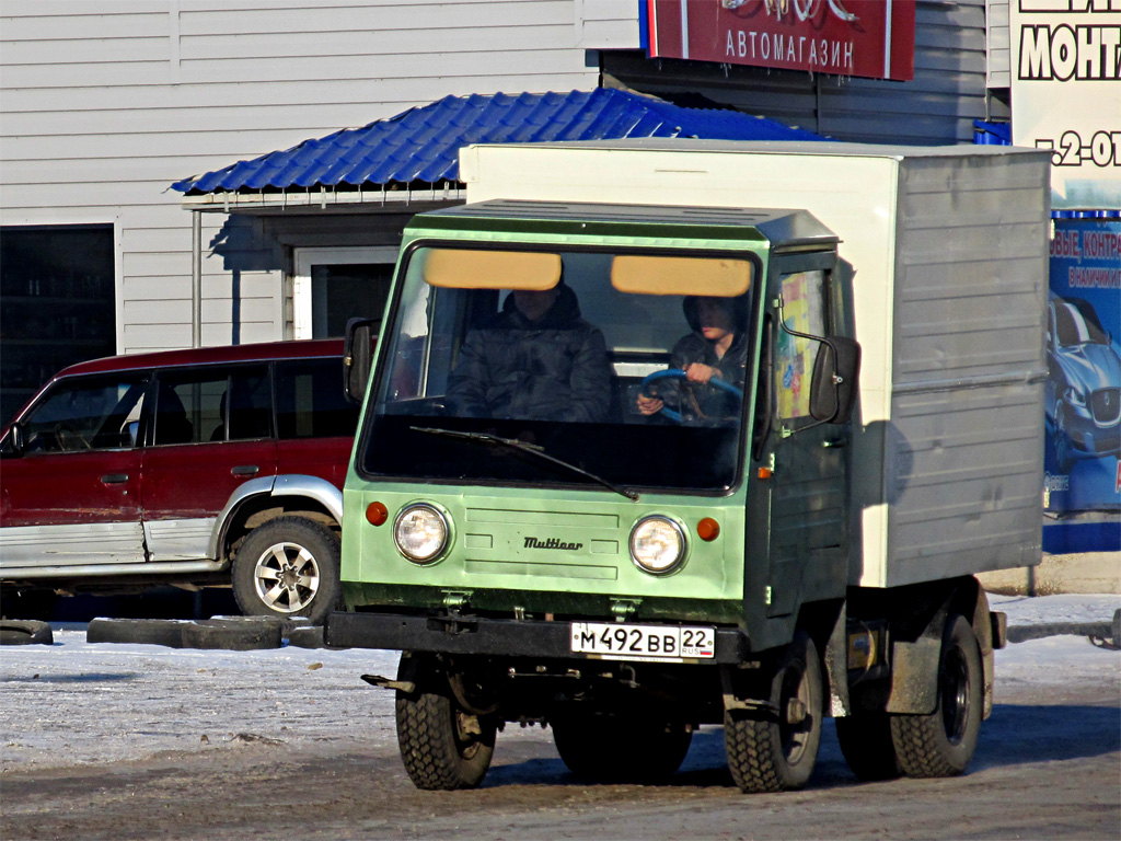 Алтайский край, № М 492 ВВ 22 — Multicar M25 (общая модель)