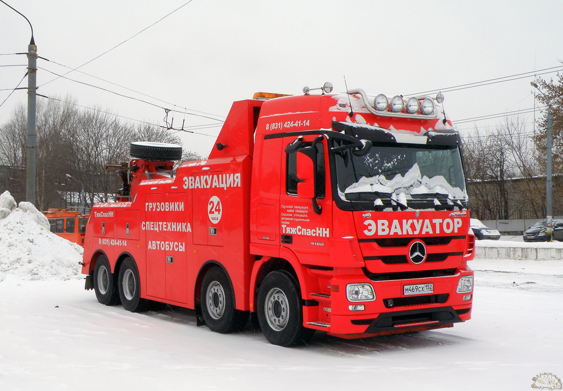 Нижегородская область, № М 469 СХ 152 — Mercedes-Benz Actros ('2009) 4160