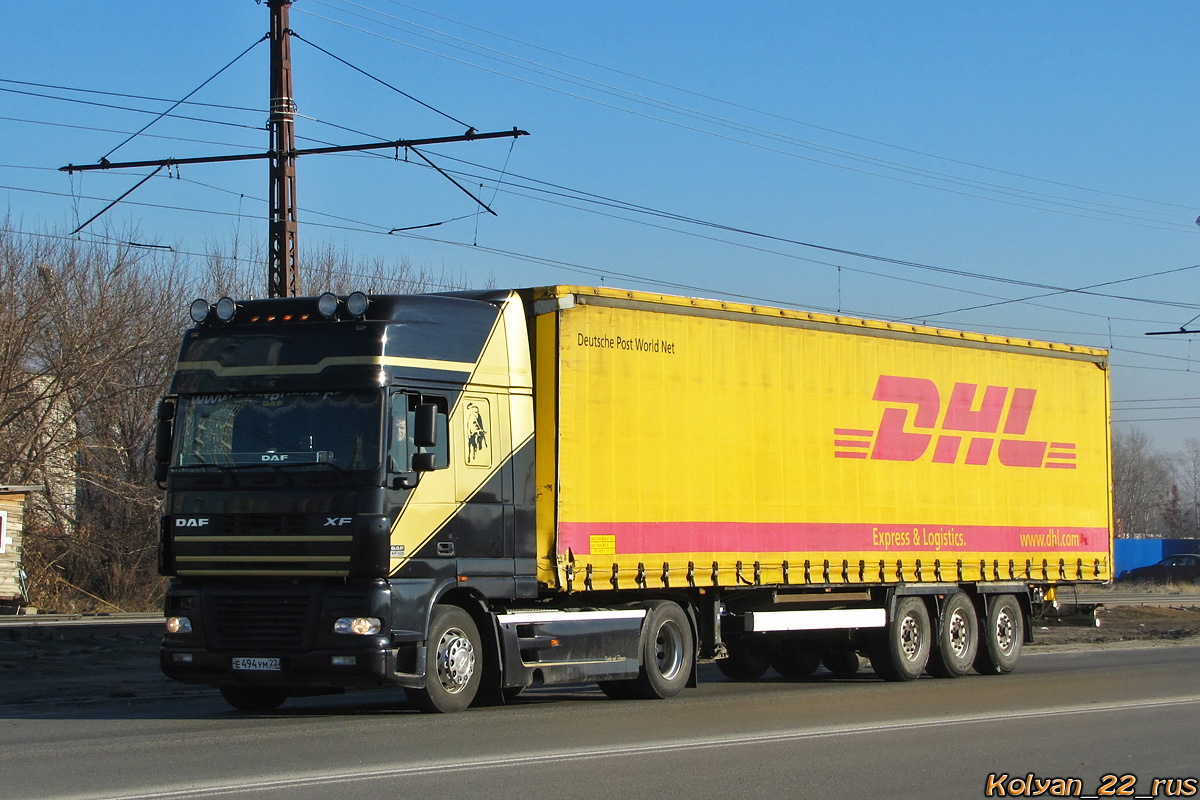 Алтайский край, № Е 494 УМ 22 — DAF XF95 FT