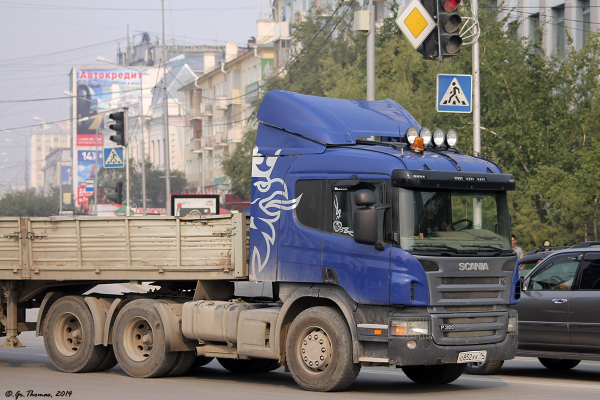 Саха (Якутия), № О 852 КК 14 — Scania ('2004) P380