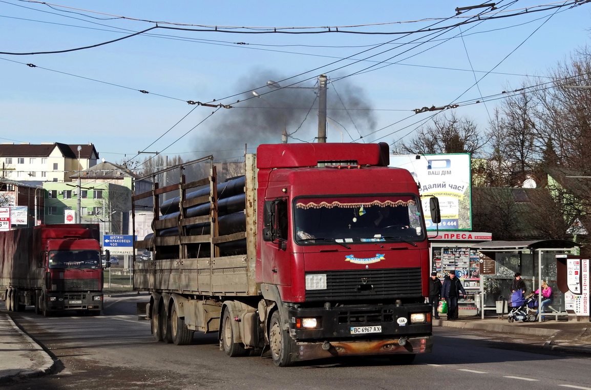 Львовская область, № ВС 6967 АХ — МАЗ-544008