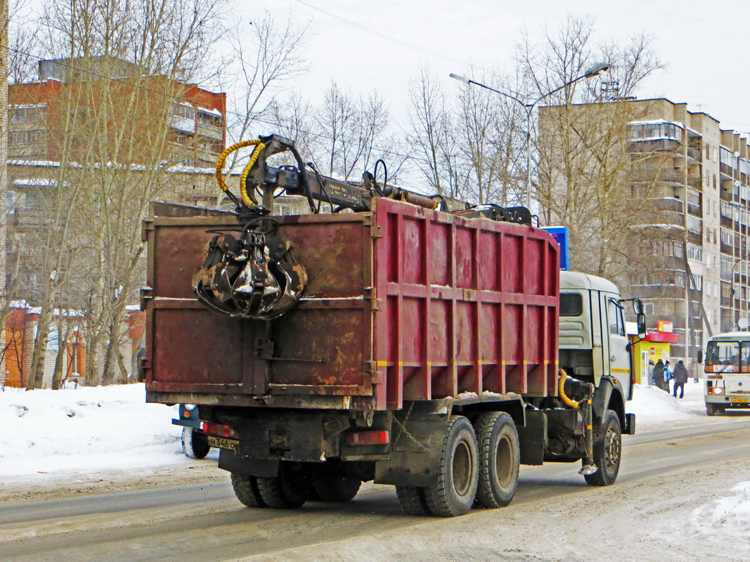 Кировская область, № Н 346 ОМ 43 — КамАЗ-53229-15 [53229R]