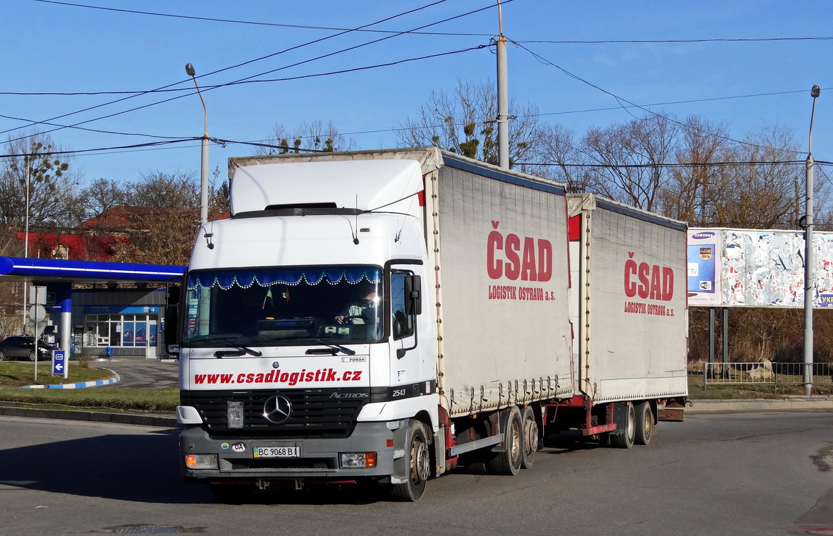 Львовская область, № ВС 9068 ВІ — Mercedes-Benz Actros ('1997) 2543