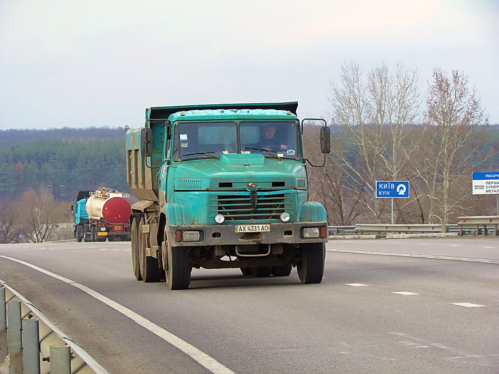 Харьковская область, № АХ 4331 АО — КрАЗ-65055