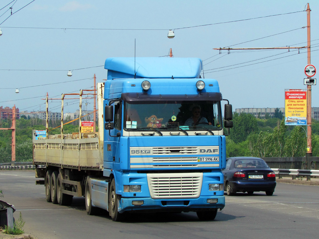 Херсонская область, № ВТ 5996 АК — DAF 95XF FT