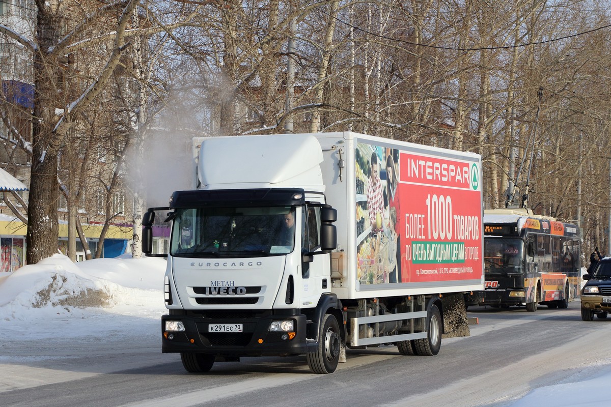 Томская область, № К 291 ЕС 70 — IVECO EuroCargo ('2008)