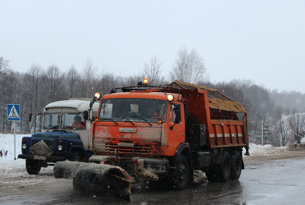 Рязанская область, № Т 611 ОА 62 — КамАЗ-65115-62