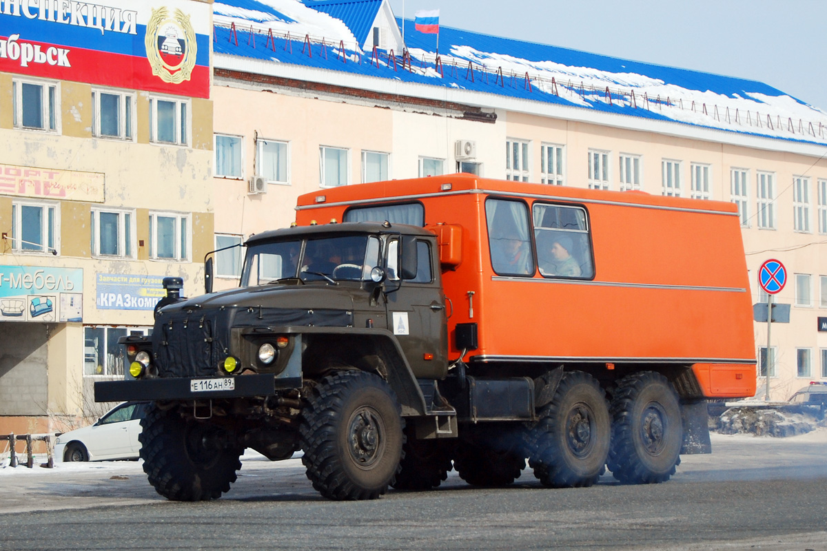 Ямало-Ненецкий автоном.округ, № Е 116 АН 89 — Урал-4320-10